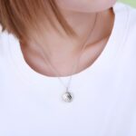 Carry the Game Close – Engraved Basketball Necklace with Birthstone – For the Athlete in Your Heart - Image 6