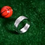 Celebrate Victory and Passion – Engraved Basketball Signet Ring – For Every Athlete’s Triumph - Image 2