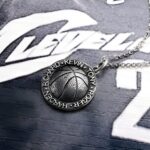 Celebrate Every Dunk – Custom Basketball Necklace with Circle of Names – For Teammates and Basketball Lovers - Image 4