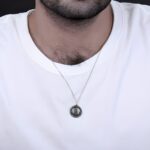 Celebrate Every Dunk – Custom Basketball Necklace with Circle of Names – For Teammates and Basketball Lovers - Image 6