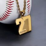 Celebrate Your Winning Number – Engraved Sports Number Necklace – For Fans and Champions Alike - Image 4