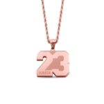 Celebrate Your Winning Number – Engraved Sports Number Necklace – For Fans and Champions Alike - Image 8