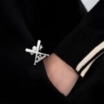 Celebrate the Spirit of the Game – Sterling Silver Baseball Brooch – For the True Baseball Lover - Image 8