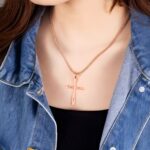 Carry Strength and Spirit – Sterling Silver Softball & Baseball Cross Necklace – For Players Who Believe - Image 8