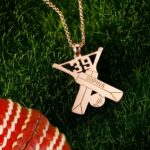 Celebrate the Game – Custom Cricket Bat Necklace – For Devoted Cricket Fans and Team Spirit - Image 6