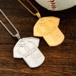 Celebrate the Game – Custom Baseball Jersey Necklace – For the True Sports Enthusiast - Image 5