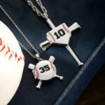 Celebrate the Game of Love – Custom Baseball Necklace with Photo & Engraving – For the Baseball Fan in Your Heart - Image 5