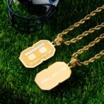 Celebrate Every Goal – Custom Football Number Necklace with Name – For Players and Fans Alike - Image 3