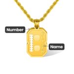 Celebrate Every Goal – Custom Football Number Necklace with Name – For Players and Fans Alike - Image 9