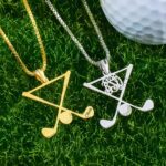 Celebrate Your Passion – Custom Golf Stick Necklace – A Timeless Treasure for Golf Lovers - Image 4