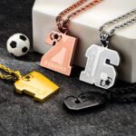 Celebrate Every Goal – Custom Soccer Number Necklace with Name – For Players and Passionate Fans - Image 3