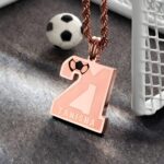 Celebrate Every Goal – Custom Soccer Number Necklace with Name – For Players and Passionate Fans - Image 4
