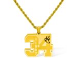 Celebrate the Game – Custom Basketball Number Necklace with Name – For Players and Fans Cherishing Every Moment - Image 11