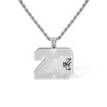 Celebrate the Game – Custom Basketball Number Necklace with Name – For Players and Fans Cherishing Every Moment - Image 9