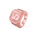 Celebrate Your Game – Engraved Sterling Silver Number Signet Ring – For the Sports Enthusiast Who Wears Their Passion - Image 8