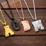 Carry Your Passion – Custom Baseball Initial Necklace – For Athletes and Sports Enthusiasts - Image 3