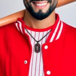 Carry Your Passion – Custom Baseball Initial Necklace – For Athletes and Sports Enthusiasts - Image 7