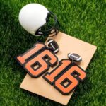 Wear Your Victory – Custom Sport Number Earrings – Celebrate Team Spirit for Moms & Fans - Image 2