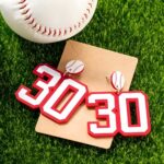 Wear Your Victory – Custom Sport Number Earrings – Celebrate Team Spirit for Moms & Fans - Image 3