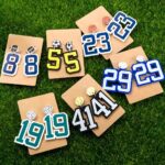 Wear Your Victory – Custom Sport Number Earrings – Celebrate Team Spirit for Moms & Fans - Image 4