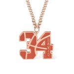 Celebrate Your Game – Custom Basketball Number & Initial Necklace – For Players and Fans Who Shine - Image 11