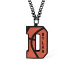 Celebrate Your Game – Custom Basketball Number & Initial Necklace – For Players and Fans Who Shine - Image 12