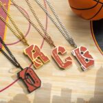 Celebrate Your Game – Custom Basketball Number & Initial Necklace – For Players and Fans Who Shine - Image 3