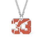 Celebrate Your Game – Custom Basketball Number & Initial Necklace – For Players and Fans Who Shine - Image 8
