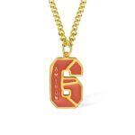 Celebrate Your Game – Custom Basketball Number & Initial Necklace – For Players and Fans Who Shine - Image 10