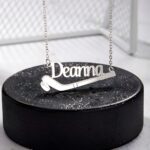 Celebrate Team Spirit – Sterling Silver Ice Hockey Name Necklace – For Players, Coaches & Hockey Moms - Image 3