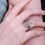 Embrace Timeless Love – Sterling Silver Spoon Ring with Birthstone – A Cherished Token for Mom and Grandmom - Image 8