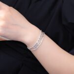 Carry Their Name Close – Sterling Silver Birthstone Name Bracelet – A Heartfelt Treasure for Her - Image 6