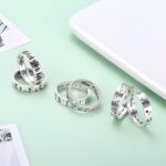 Embrace Nature’s Strength – Engraved Sterling Silver Tree & Flower Ring – A Symbol of Growth and New Beginnings - Image 2