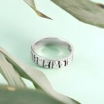 Embrace Nature’s Strength – Engraved Sterling Silver Tree & Flower Ring – A Symbol of Growth and New Beginnings - Image 5