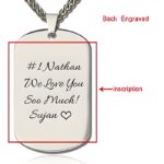 Carry His Name Close – Custom Name Necklace for Fathers Day Treasures - Image 3