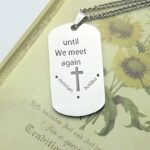 Carry Strength and Faith – Engraved Inspirational Dog Tag Necklace – For Those Who Inspire Courage - Image 6