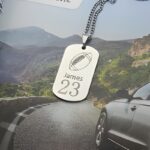 Carry His Story Close – Bold Men's Dog Tag Necklace – A Tribute for Him - Image 4