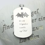Carry His Story Close – Bold Titanium Steel Dog Tag Necklace for Him - Image 3