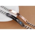 Whispers of Forever – Intimate Lovers' Bracelets – A Timeless Bond for Two Hearts - Image 4