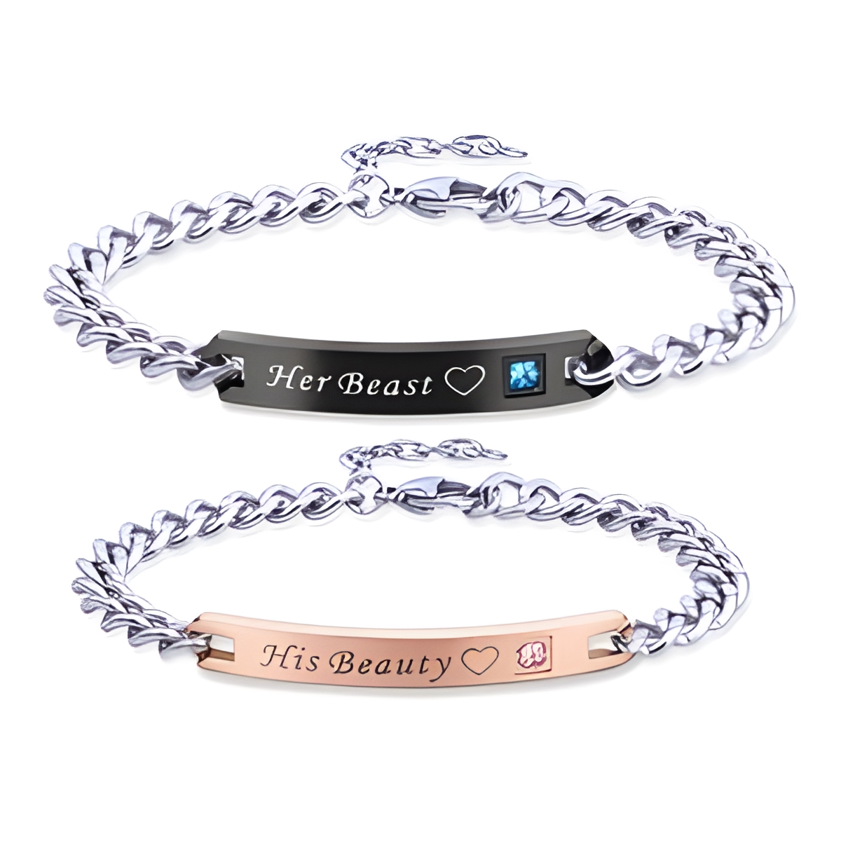 Intimate Lovers' Bracelets symbolizing timeless love