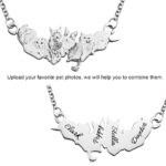 Carry Their Spirit Close – Photo-Engraved Stainless Steel Pet Necklace – For Cherished Companions - Image 2