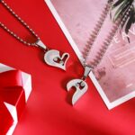 Carry Our Love – Shareable Heart Necklace for Couples – A Symbol of Togetherness and Devotion - Image 6