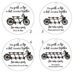 Ride Together in Harmony – Family Bicycle Keychain – A Symbol of Unity and Love - Image 5