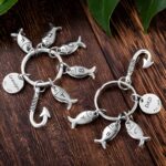 Carry Their Love Close – Custom Fishing Keychain for Dad and Grandfather - Image 2