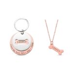Carry Their Spirit Close – Custom Dog Tag & Bone Necklace – For Cherished Pet Companions - Image 2