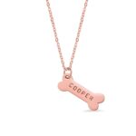 Carry Their Spirit Close – Custom Dog Tag & Bone Necklace – For Cherished Pet Companions - Image 4