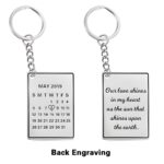 Celebrate Your Journey Together – Custom Street Sign Keychain – A Loving Anniversary Keepsake - Image 2