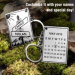 Celebrate Your Journey Together – Custom Street Sign Keychain – A Loving Anniversary Keepsake - Image 4