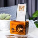 Echoes of Nature – Handcrafted Wooden Phone Speaker – A Thoughtful Touch for Music Lovers - Image 4