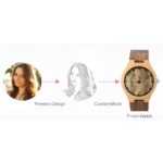 Timeless Moments on Your Wrist – Custom Photo Bamboo Wood Watch – A Cherished Keepsake for Him & Her - Image 4